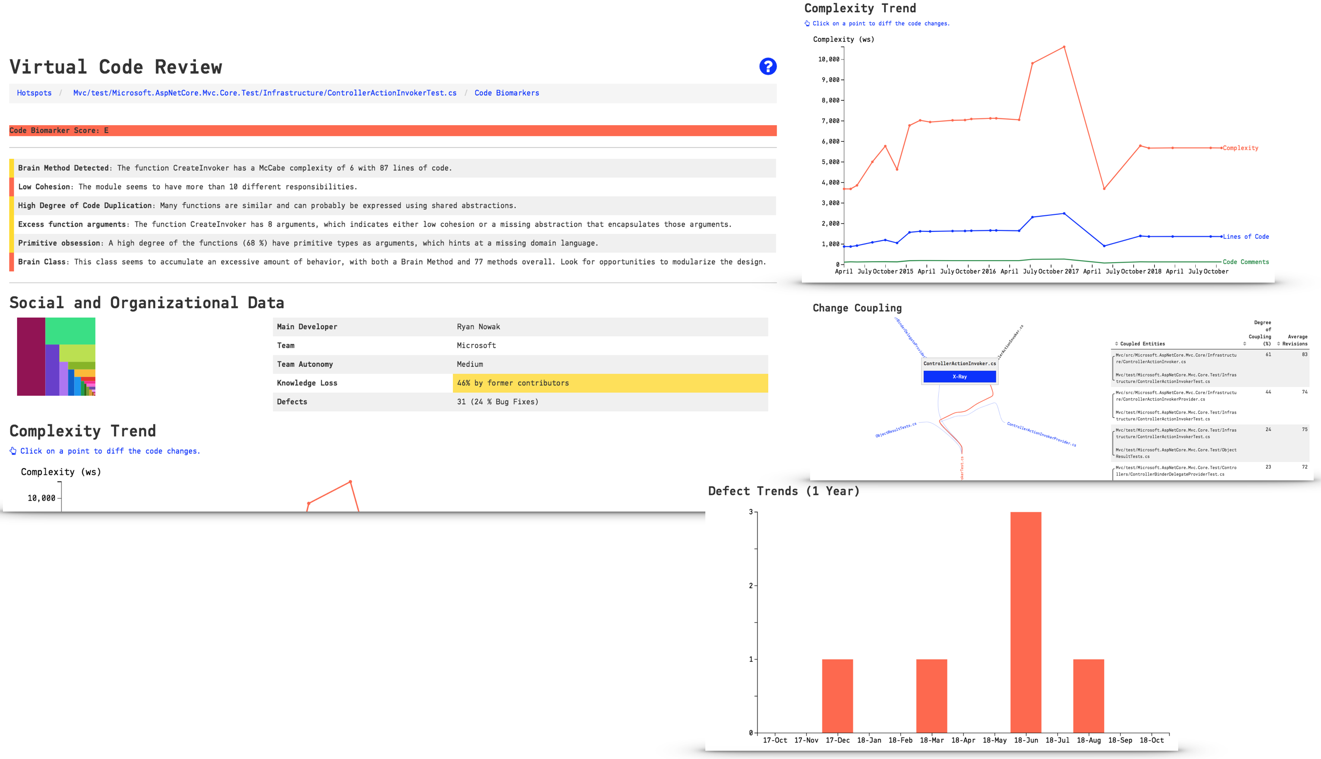 The virtual code reviewer