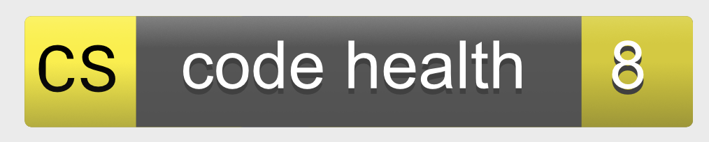 The Code Health status badge