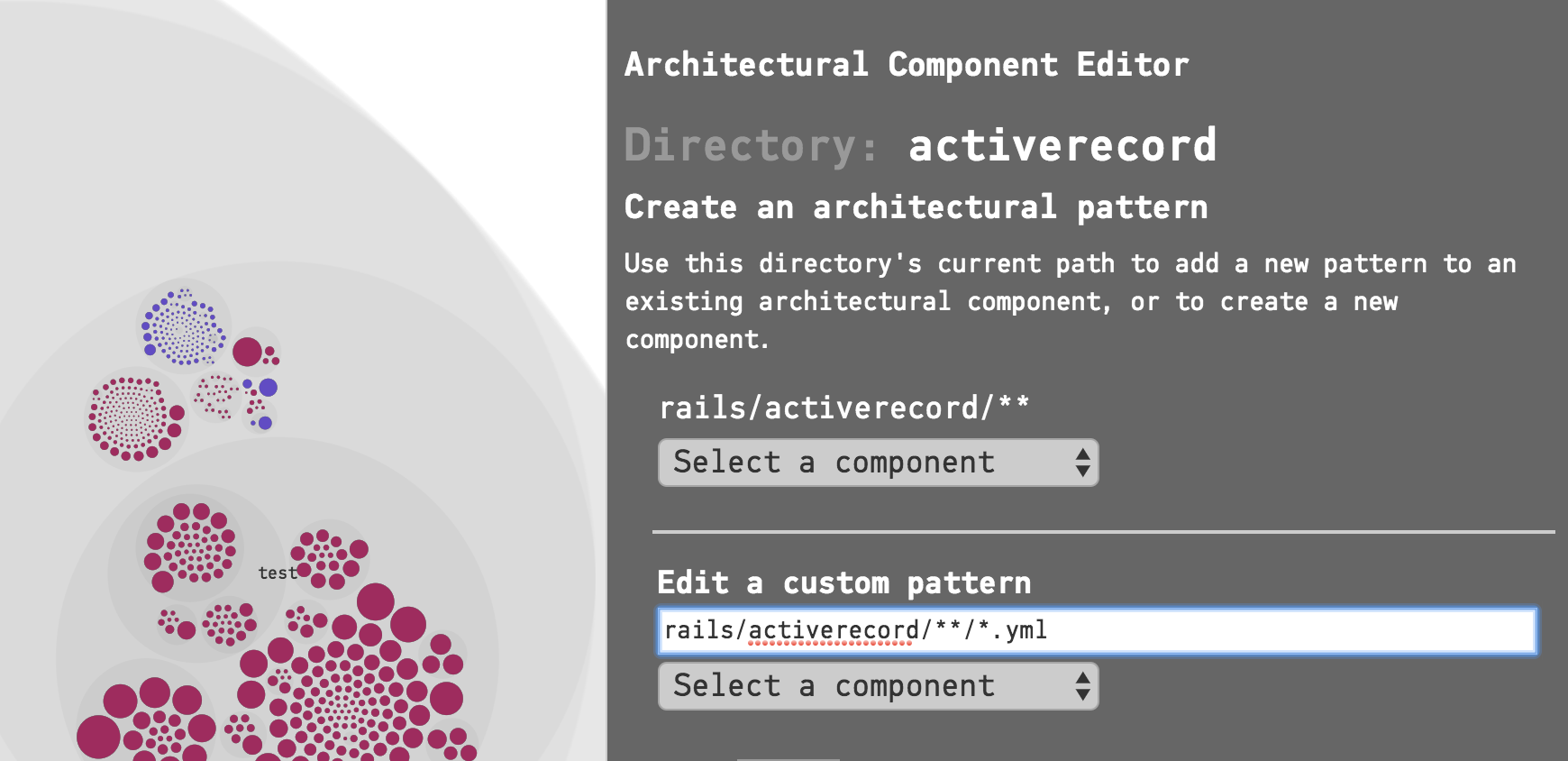 Using a custom pattern