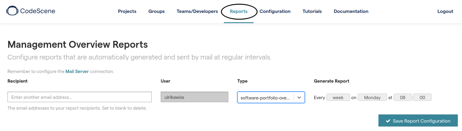 Schedule Management Overview Report