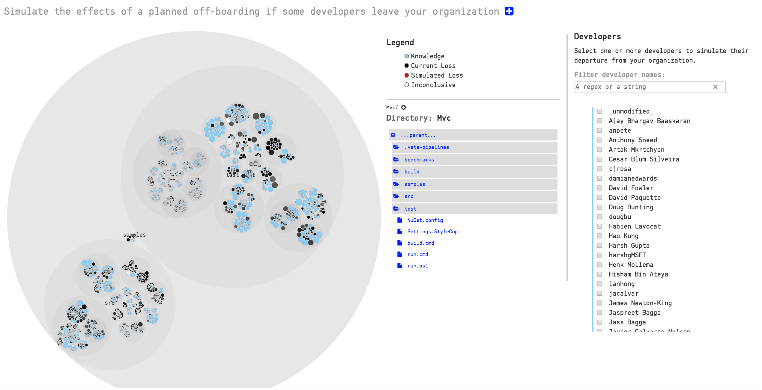 Access the off-boarding simulator in the SIMULATIONS module