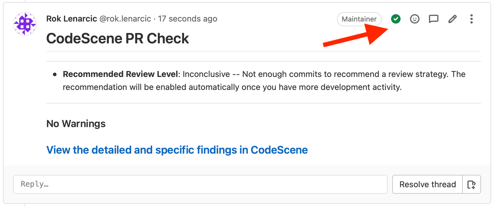 GitLab MR Comment
